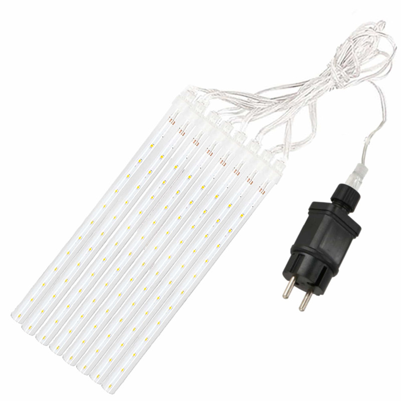 Гірлянда метеоритний дощ Springos 3 м 144 LED Warm White