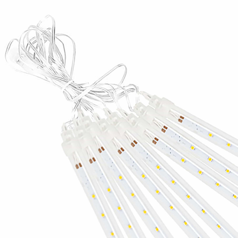 Гірлянда метеоритний дощ Springos 3 м 144 LED Warm White