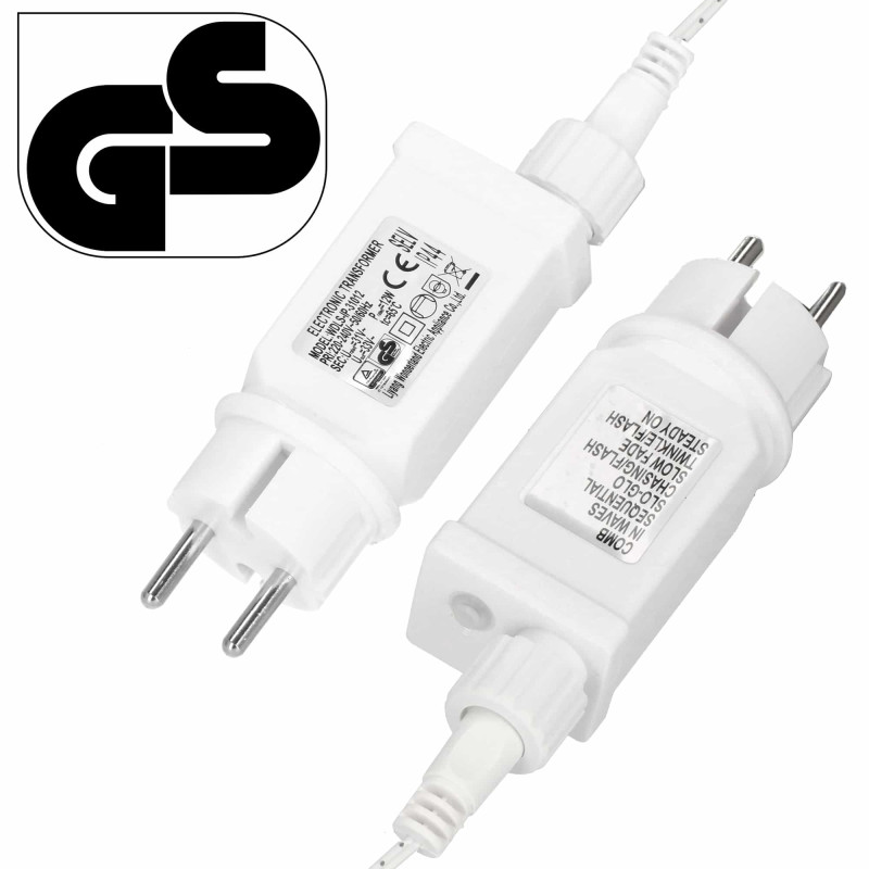 Гирлянда бахрома уличная (наружная) Springos 2 м 138 LED CL4013 Warm White