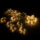Гирлянда бахрома уличная (наружная) Springos 2 м 138 LED CL4013 Warm White