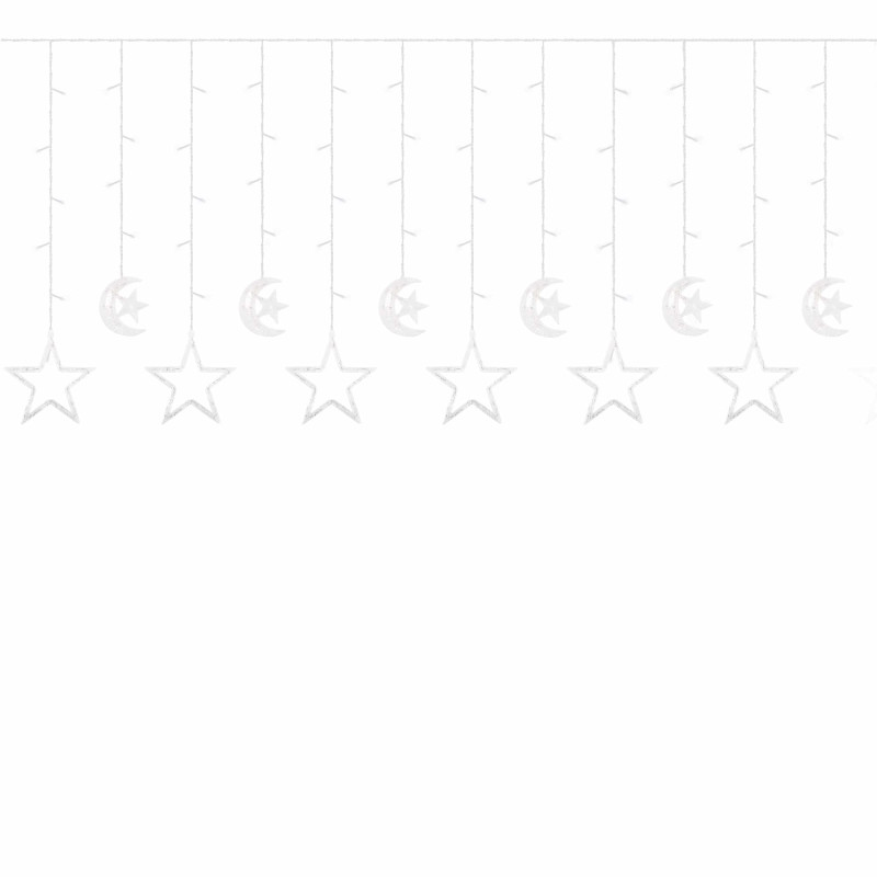 Гирлянда бахрома уличная (наружная) Springos 2 м 138 LED CL4013 Warm White