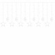 Гирлянда бахрома уличная (наружная) Springos 2 м 138 LED CL4013 Warm White