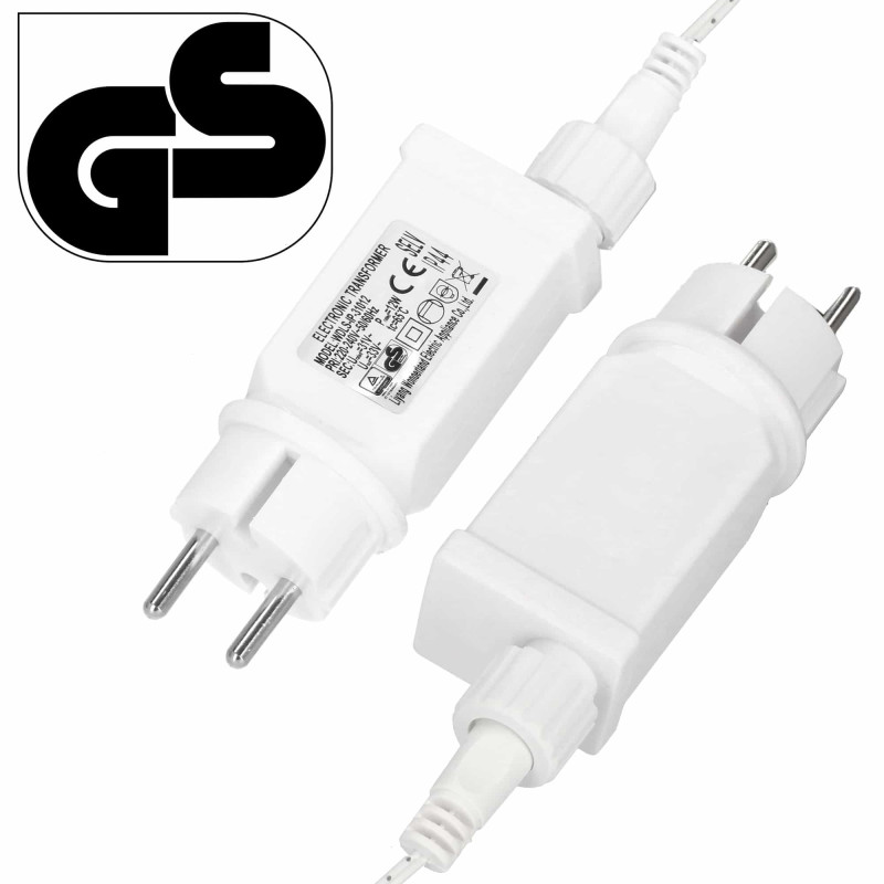 Гирлянда бахрома уличная (наружная) Springos 2 м 70 LED CL4016 Warm White