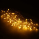 Гирлянда бахрома уличная (наружная) Springos 2 м 70 LED CL4016 Warm White