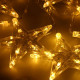Гирлянда бахрома уличная (наружная) Springos 2 м 70 LED CL4016 Warm White