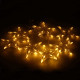 Гирлянда бахрома уличная (наружная) Springos 2 м 70 LED CL4016 Warm White