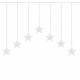 Гирлянда бахрома уличная (наружная) Springos 2 м 70 LED CL4016 Warm White