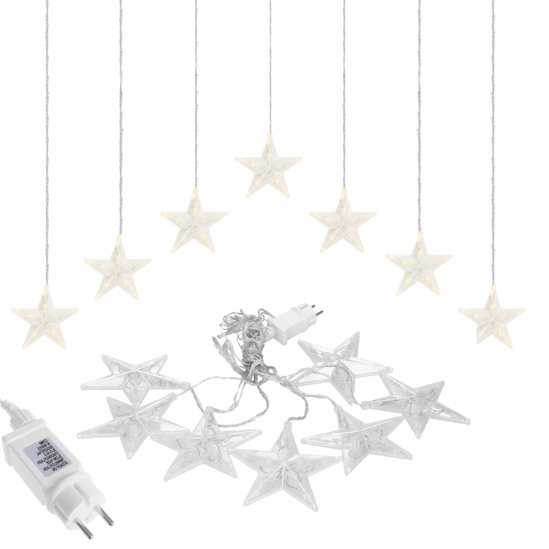 Гирлянда бахрома уличная (наружная) Springos 2 м 70 LED CL4016 Warm White