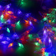 Гірлянда бахрома вулична Springos 2 м 138 LED Mix