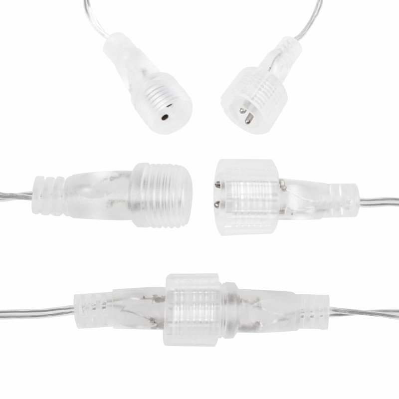 Гірлянда бахрома вулична Springos 2 м 92 LED Mix