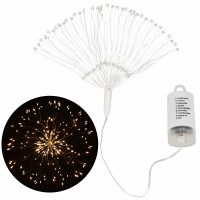 Гірлянда феєрверк на батарейках Springos 3D 100 LED Warm White