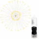 Гирлянда фейерверк на батарейках Springos 3D 100 LED CL0181 Warm White