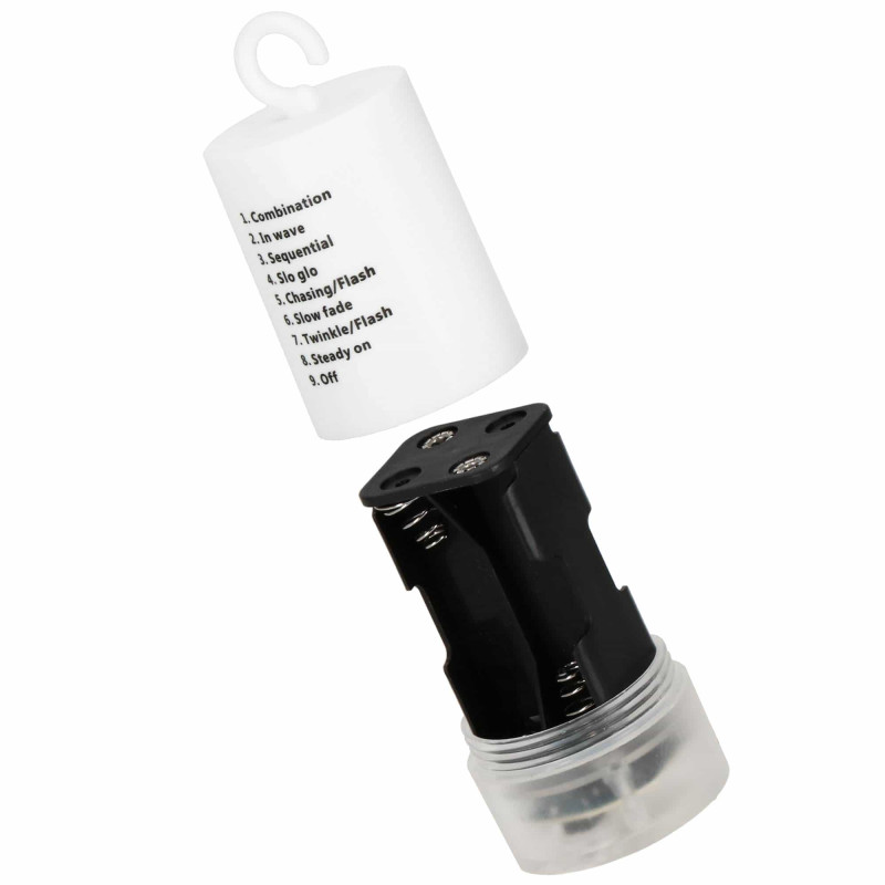 Гирлянда фейерверк на батарейках Springos 3D 100 LED CL0182 Cold White