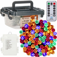 Гірлянда на батарейках Springos 9 м 120 LED Pilot Mix