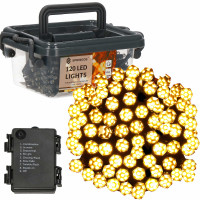 Гірлянда на батарейках Springos 9 м 120 LED Warm White