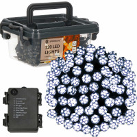 Гірлянда на батарейках Springos 9 м 120 LED Cold White