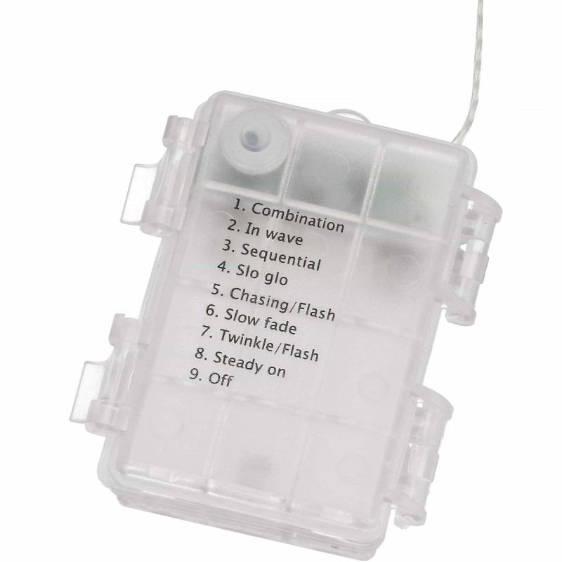 Гирлянда водопад (штора) на батарейках Springos 3 x 3 м 300 LED CL0183 Warm White