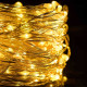 Гирлянда водопад (штора) на батарейках Springos 3 x 3 м 300 LED CL0183 Warm White