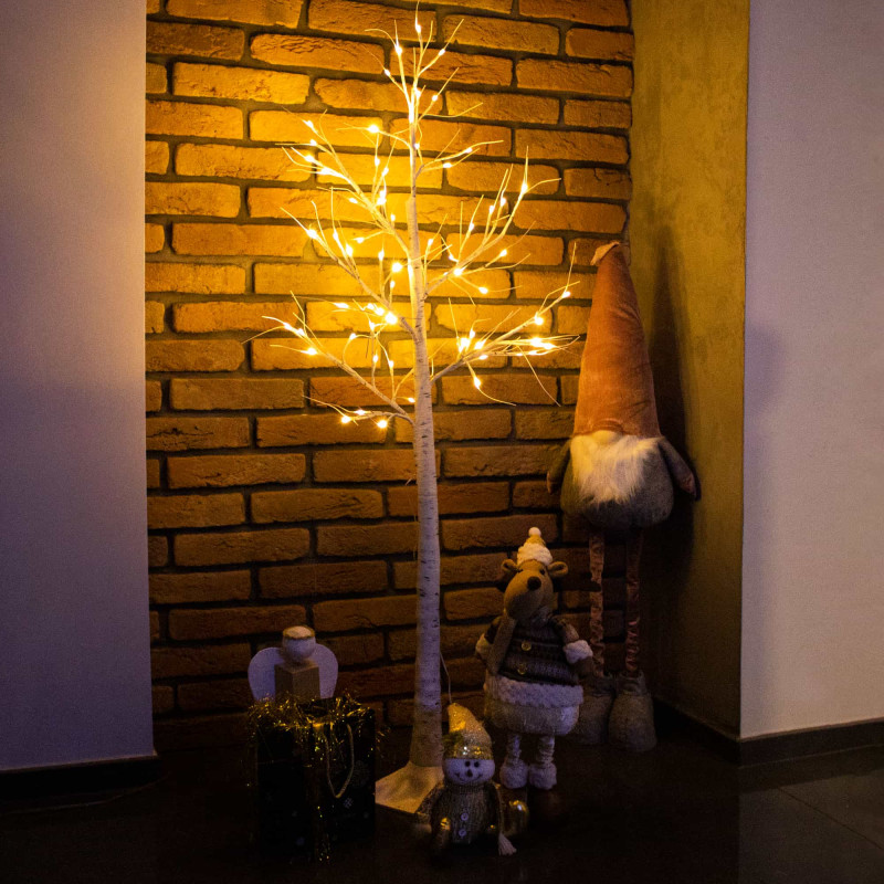 Светодиодное дерево Springos 120 см 48 LED CL0950 Warm White