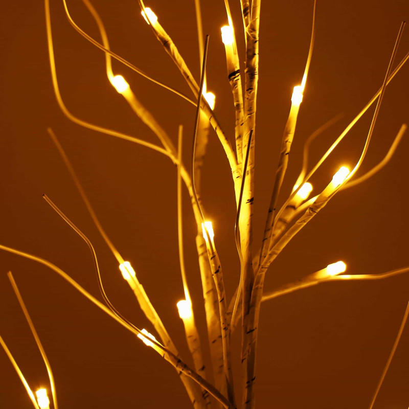 Дерево світлодіодне Springos 150 см 72 LED Warm White