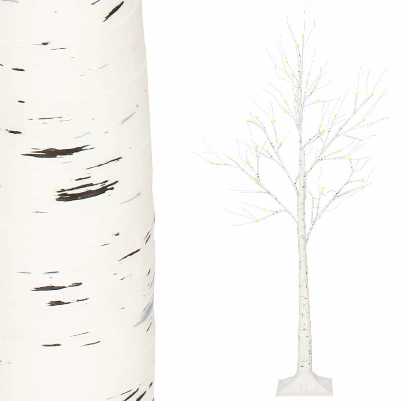 Дерево світлодіодне Springos 150 см 72 LED Warm White