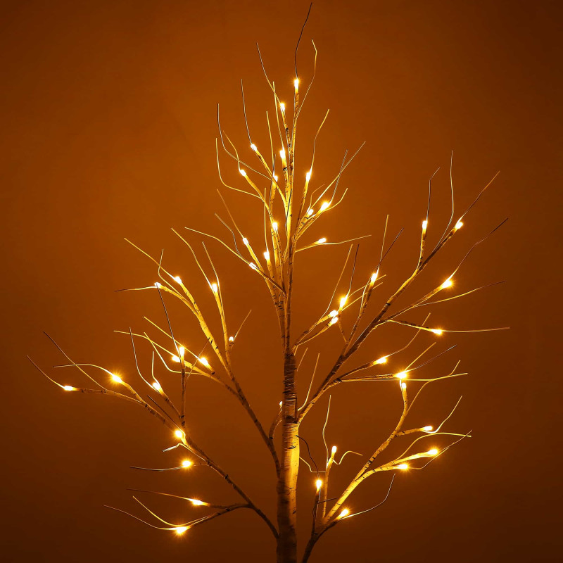 Дерево світлодіодне Springos 180 см 96 LED Warm White