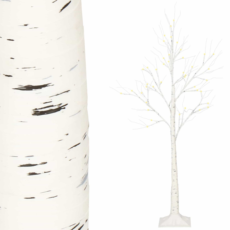 Дерево світлодіодне Springos 180 см 96 LED Warm White