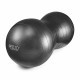 Фітбол 4FIZJO Air Ball Peanut 45 x 90 см Anti-Burst Black