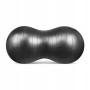 Фітбол 4FIZJO Air Ball Peanut 45 x 90 см Anti-Burst Black