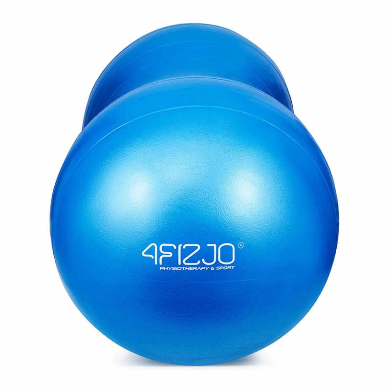 Фітбол 4FIZJO Air Ball Peanut 45 x 90 см Anti-Burst Blue