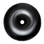 М'яч для фітнесу 4FIZJO Air Ball Donut 50 x 27 см Anti-Burst Black