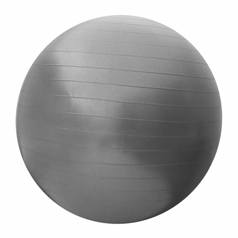 Мяч для фитнеса (фитбол) SportVida 55 см Anti-Burst SV-HK0286 Grey