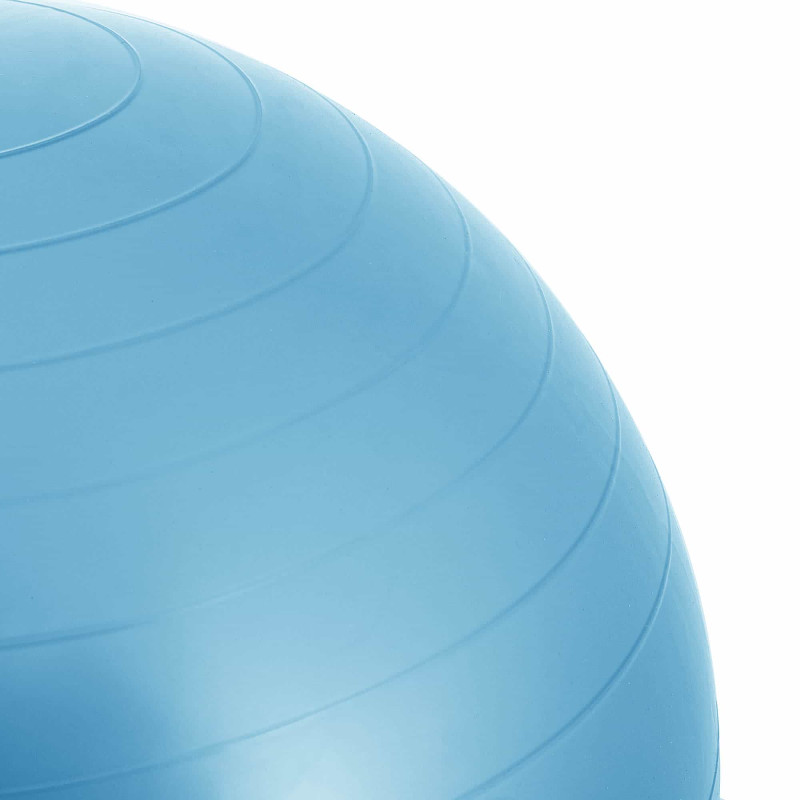 Фітбол Springos 55 см Anti-Burst Sky Blue