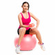 Фітбол Springos 75 см Anti-Burst Pink
