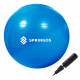 Фітбол Springos 85 см Anti-Burst Blue