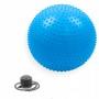 Мяч для фитнеса (фитбол) массажный SportVida 55 см Anti-Burst SV-HK0290 Blue