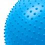 Мяч для фитнеса (фитбол) массажный SportVida 55 см Anti-Burst SV-HK0290 Blue