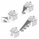 Тент-парус теневой для дома, сада и туризма Springos 3 x 3 x 3 м SN1043 Grey