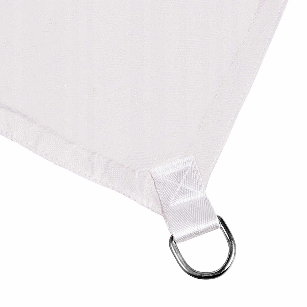 Тент-парус від сонця Springos 3 x 3 м Light Grey