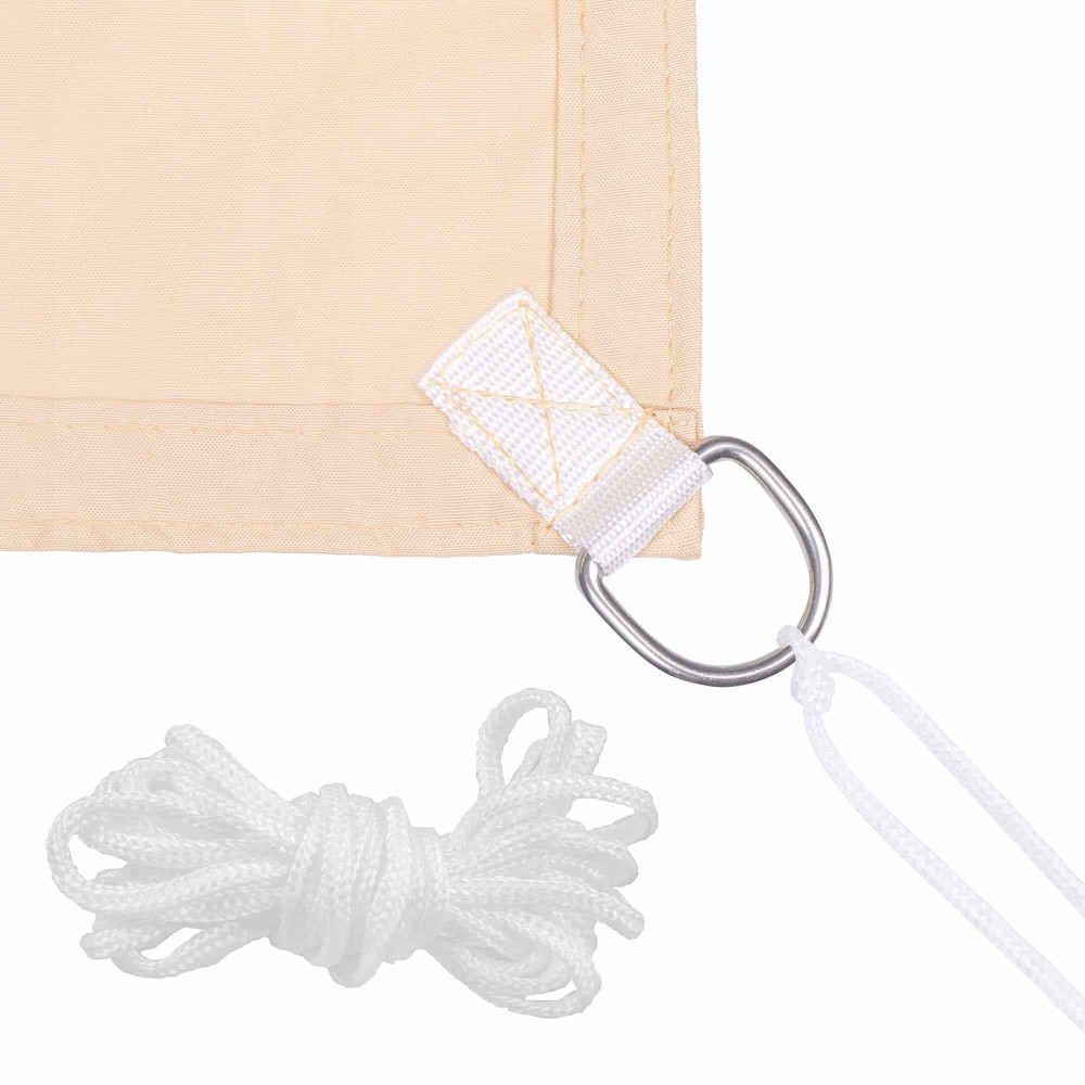 Тент-парус теневой для дома, сада и туризма Springos 3 x 3 м SN1030 Beige