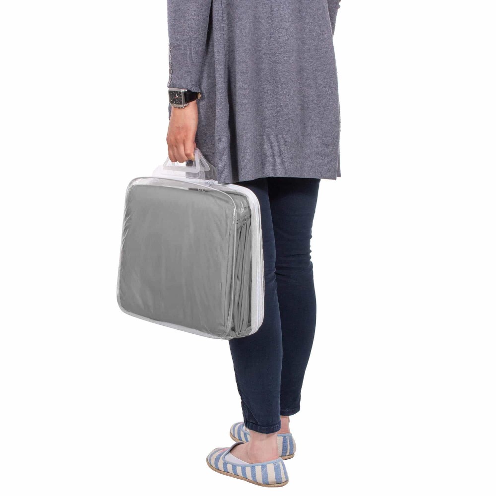 Тент-парус від сонця Springos 3 x 3 м Grey