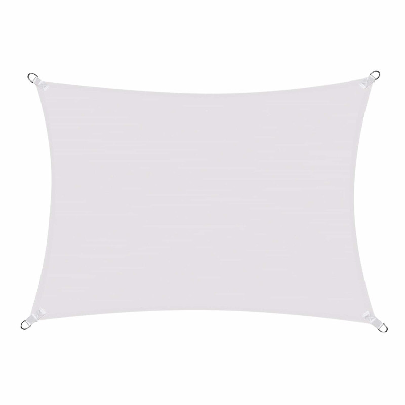 Тент-парус теневой для дома, сада и туризма Springos 4 x 2 м SN1037 Light Grey