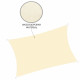 Тент-парус теневой для дома, сада и туризма Springos 4 x 3 м SN1032 Light Yellow