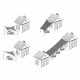 Тент-парус теневой для дома, сада и туризма Springos 5 x 5 м SN1021 Light Grey