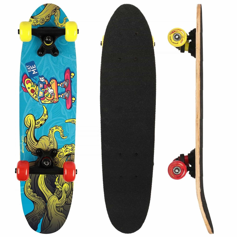 Скейтборд круїзер SportVida Abstract Blue