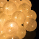 Гирлянда на батарейках Springos Cotton Balls 2 м 10 LED CL0028 Warm White