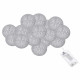 Гирлянда на батарейках Springos Cotton Balls 2 м 10 LED CL0029 Warm White