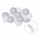 Гирлянда на батарейках Springos Cotton Balls 2 м 10 LED CL0031 Warm White