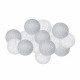 Гирлянда на батарейках Springos Cotton Balls 2 м 10 LED CL0031 Warm White