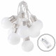 Гірлянда у вигляді лампочок на батарейках Springos 2 м 10 LED Warm White